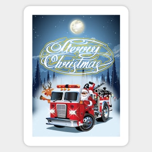 Christmas greeting card Sticker